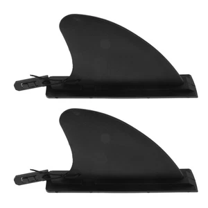Set 2 pezzi pinne per tavola da surf timone coda kayak accessori pagaia di ricambio - Foto 1 di 12
