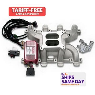 Edelbrock EDE7118 Dual Plane Aluminum Intake Manifold fits GM LS-Series Performa - Image 1 of 4