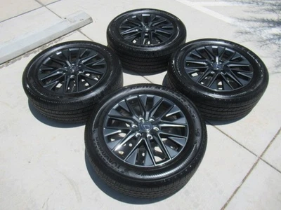 2025 LEXUS GX550 LX600 OEM FACTORY 20" WHEELS RIMS CHARCOAL 2024 TIRES 17 MILES - Image 1 of 4