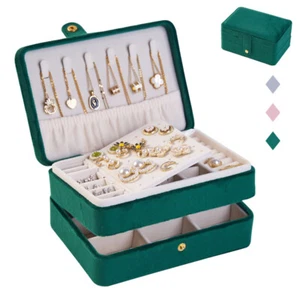 Schmuck Display Aufbewahrung Schmuckkästchen Organizer Etui Ring Ohrring Aufbewahrung - Bild 1 von 22