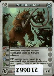 (210662) PROBOSCAR 50/65/20/80/70 (1 Max Stats) Super Rare ALLIANCE Chaotic Card - Picture 1 of 1