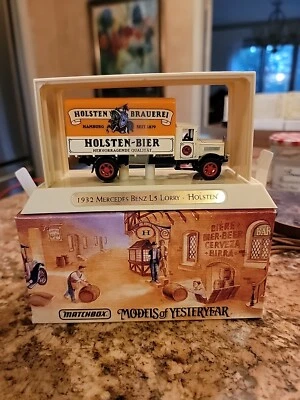 Matchbox Models of Yesteryear 1932 MERCEDES BENZ L5 HOLSTEN BIER NEW In Box Mint - Image 1 of 4