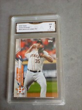 JUSTIN VERLANDER, 2020 Topps, Card #AL8- Graded 😃🏁🏁🏁 NEAR MINT🏁🏁🏁😃!!!!