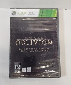 The Elder Scrolls IV: Oblivion Game of the Year Edition Xbox 360 GOTY Sealed New - Picture 1 of 6
