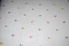 Wallpaper Roll Yellow, Blue, And Pink Pastel Small Flowers  Floral   W1008