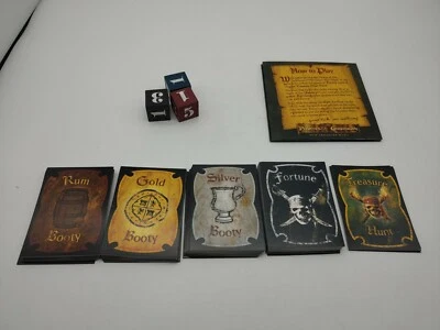 Pirates of the Caribbean DVD Treasure Hunt Game Replacement Cards; How to; Dice  - Image 1 of 4