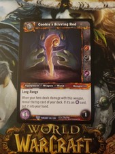 WoW TCG - Twilight of the Dragons - Rare weapon - Cookie's Stirring Rod - NM