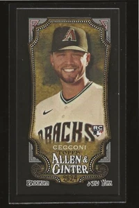 2024 Topps Allen & Ginter Slade Cecconi Black Mini Arizona Diamondbacks RC (#58) - Bild 1 von 2