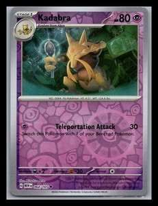 Pokemon TCG Scarlet Violet 151 Reverse Holo Common Uncommon Rare Pick Your Card