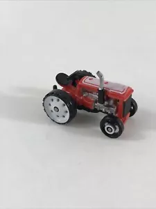 Vintage 80s Galoob Micro Machines Red Tractor vintage farm equipment Farmer - Picture 1 of 8
