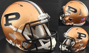 PURDUE BOILERMAKERS NCAA Riddell Speed Full Size REPLICA Football Helmet - Picture 1 of 5