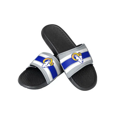 Sandalias chanclas deportivas FOCO NFL jóvenes Los Angeles Rams Legacy Foto 1 de 3