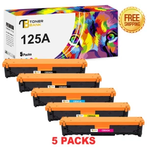 CB540A Toner Compatible With HP 125A Laserjet CP1215 CP1518ni CM1312 MFP lot - Picture 1 of 16
