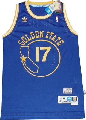 Golden State Warriors Chris Mullin Adidas Swingman Jersey 7484A Closeout $120 - Image 1 of 4