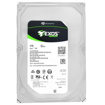 Seagate Exos ST4000NM000A 4TB SATA III 256MB Cache 7200Rpm 3,5'' Pollici - Immagine 1 di 4