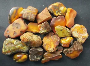 Natural Antique Baltic Amber Stones 270g. - Picture 1 of 12