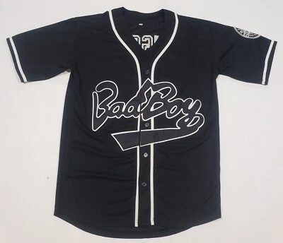Bad Boy Biggie Smalls #10 Baseball Jersey  Stitched Hip Hop Size Small - Image 1 of 4