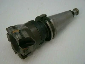 Lyndex Collet CAT40 Shell Mill Holder, 1/2"-20 Arbor, 2.382" Diameter Mill C4001 - Picture 1 of 12