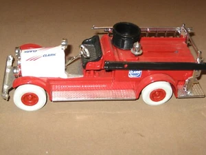 Ertl Collectibles Clark 1926 Seagrave Firetruck Die Cast Iron Bank in box - Picture 1 of 5