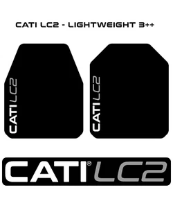 CATI LC2 10X12 LEVEL RF2 3+ LW PATENTED MULTICURVE ARMOR PLATES AR500 BODY ARMOR - Picture 1 of 4
