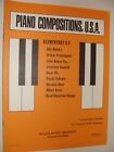 Piano Compositions USA 1977 for National Guild Auditions Elementary E-F