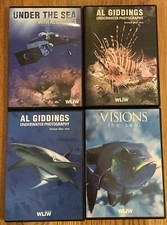 Under the Sea Al Giddings Saltwater Fish Photography Seen on PBS 4 DVD SET NEW