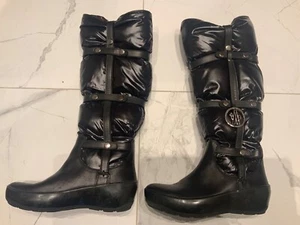 Moncler snow boots rubber sole size 38 - Picture 1 of 9