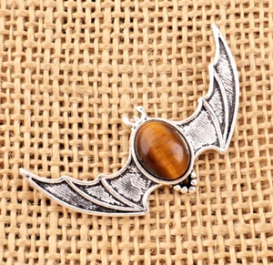 Gelber Tigerauge Edelstein 925 Sterlingsilber Handarbeit Schmuck Anhänger 1,2... - Bild 1 von 6