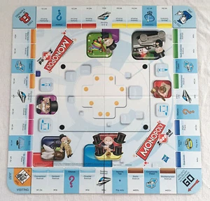 2012 MONOPOLY ZAPPED Game Replacement Parts, Folding Board / Game Room Decor EUC - Picture 1 of 3