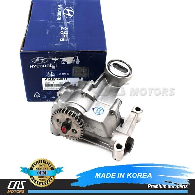 ⭐GENUINE⭐ Engine Oil Pump for 10-13 Hyundai Tucson Forte Forte5 2.0L 213102G011 - Image 1 of 4
