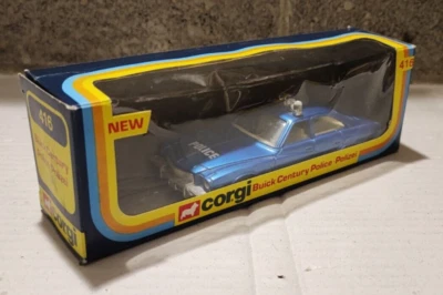 CORGI TOYS - 416 Buick Regal Century Police con box originale - scala 1/36 - Immagine 1 di 4