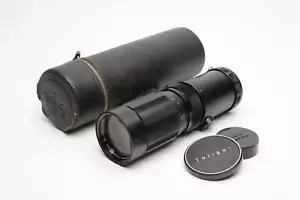 Soligor 90-230mm f4.5 Nikon F mount 2-touch zoom lens, clean, w/Caps + Case - Picture 1 of 10