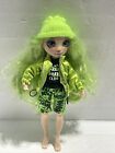 Rainbow High Series 1 Jade Hunter Doll Outfit Green Jacket Shorts Hat Top