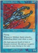 4x Sibilant Spirit ~ Moderately Played 6th Edition Sixth MTG Magic x4 4 Ultimate