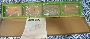 New Old Stock IKEA Lerberg DVD CD Media Wall Mount Shelf Rack Lime Green - Picture 1 of 8