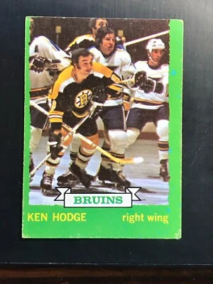  1973-74 Topps #133 Ken Hodge - Image 1 of 2