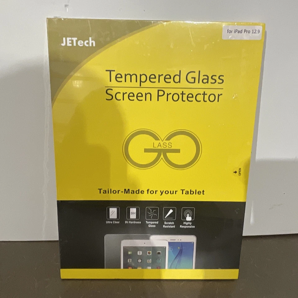 JETech Screen Protector for iPad Pro 12.9-inch 1st Generation 2015 and 2nd Gene