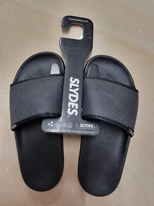 Black Slydes Sliders size 3  - Picture 1 of 1