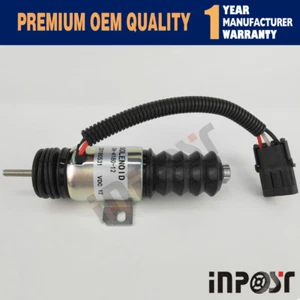 836664211 Fuel Shutoff Solenoid For Valmet Sisu MF 12V - Picture 1 of 4