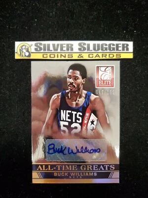 2013-14 Buck Williams Auto /199! Brooklyn Nets! - Image 1 of 2