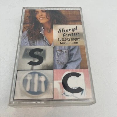Sheryl Crow Cassette Tape Tuesday Night Music Club 1993 Album  Foto 1 de 4