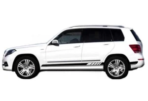 Graphics Sticker Decal Kit For Mercedes Benz GLK 300 350 260 Side Skirt Stripes - Bild 1 von 6