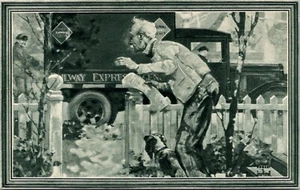 Railway Express Century of Progress Exposition 1933 Postcard - Picture 1 of 2