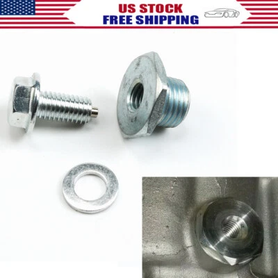 14x1.5 For Yamaha Raptor 700 Repair Reducer OIL DRAIN PLUG Bolt BEFORE strip it - Image 1 of 4