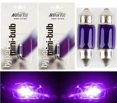 Nokya De3175 DE3022 DE3021 Nok5246 5W Purple Two Bulbs Step Door Replacement Fit - Image 1 of 4
