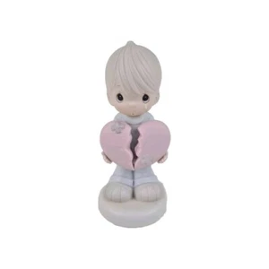 🚨 Precious Moments 114014 This Too Shall Pass Porcelain Figurine Vintage - Picture 1 of 4