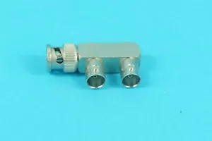 BNC Male to 2x BNC Female Adapter Splitter Plug Coax - Bild 1 von 3