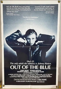 OUT OF THE BLUE FF ORIGINAL ONE SHEET MOVIE POSTER DENNIS HOPPER (1980) - Picture 1 of 1