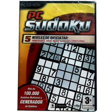 Sudoku 5 niveles de dificultad Videojuego Precintado Retro PAL PC