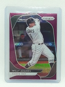 Willy Adames 2020 Panini Prizm Baseball - #5 PURPLE - Tampa Bay Rays